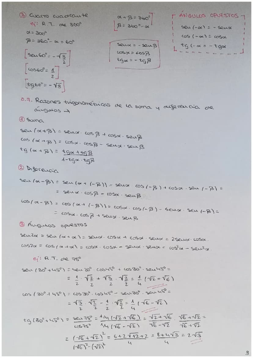 0.1. Conceptos de radián + Thrad = 180°
0.2. Razones trigonométricas de
seu x = C
cosae b
a
21²
С
VIN
TRIGONOMETRIA
들
secx =
[10545° = @= 1/
