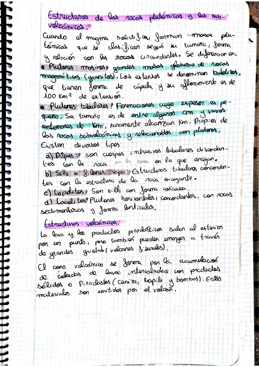 # TEMA 14: LOS PROCESOS
GEOLÓGICOS INTERNOS

1. El magmatismo.

1.  1. El magma

Es una merda de material fundido, gases y mine-
rales en su