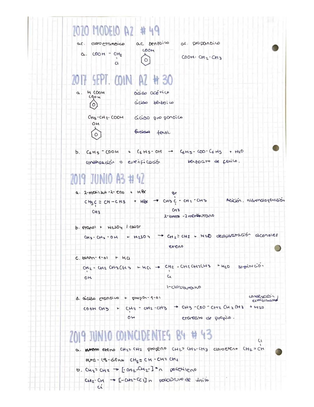 QUÍMICA
CMS
*
2011 MODELO 3B #
a 2-butanol
1- butanol sómero de codena
CH3 CH CH2 CH3
Он
Falso. Son isómeros de posición ya que tienen el mi