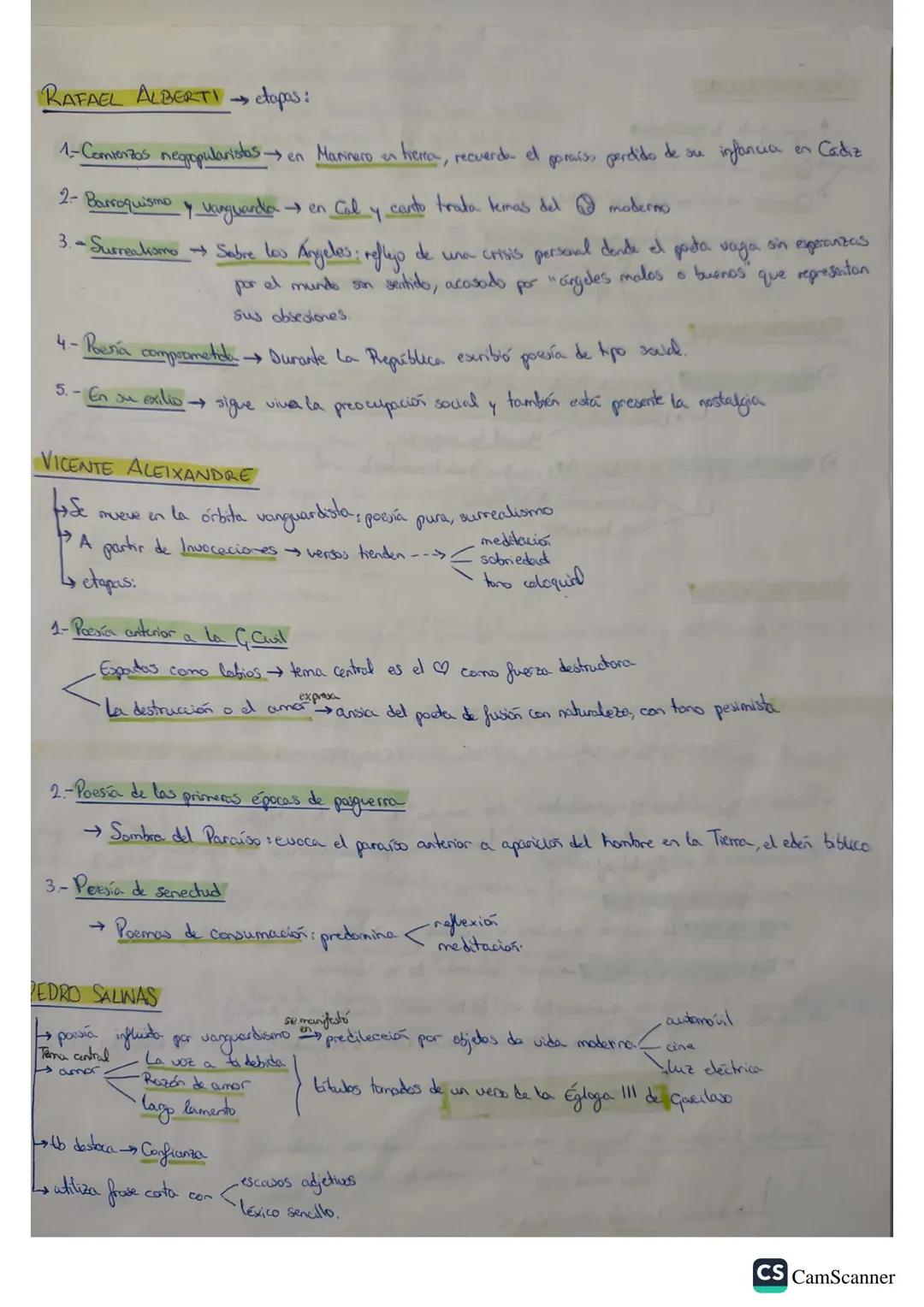 5. POESÍA DEL GRUPO POÉTICO DEL 27: ETAPAS, AUTORES Y OBRAS
REPRESENTATIVOS.
Generacion
- Constituida por grupo de poctas con adminación por