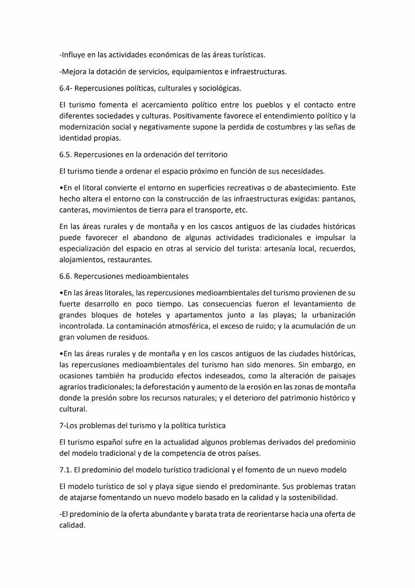 Tema 7
1. El proceso de tercializacion y la importancia del sector terciario
Los espacios terciarios albergan las actividades que prestan se