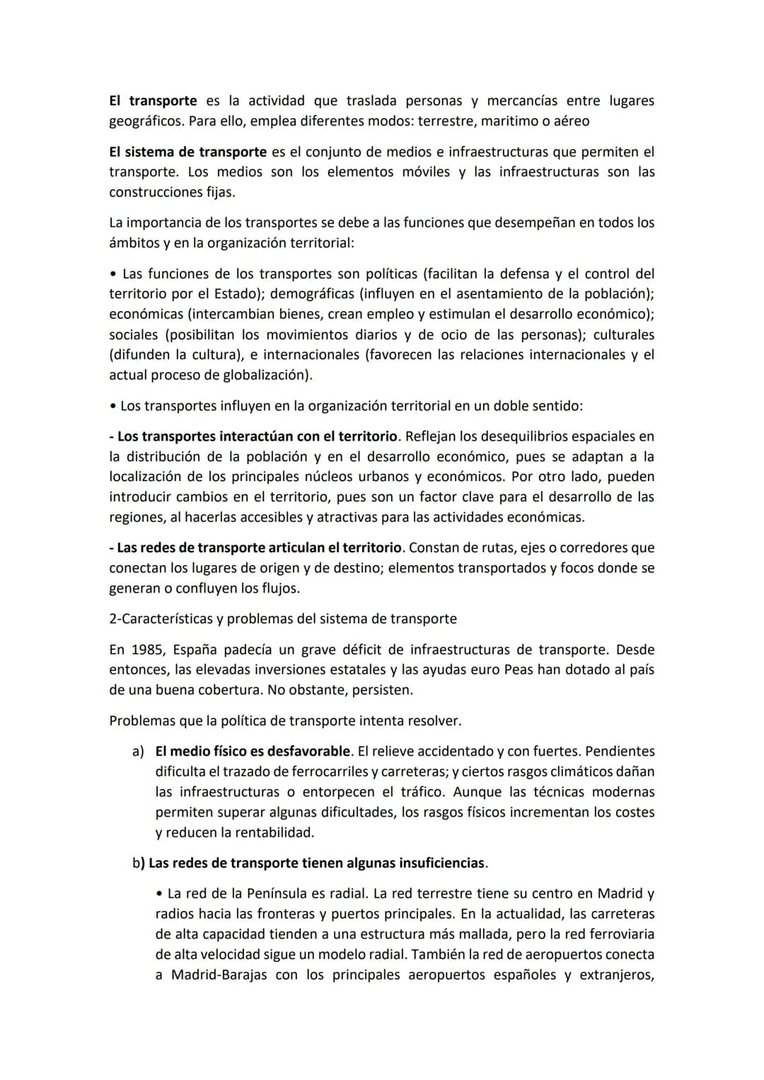 Tema 7
1. El proceso de tercializacion y la importancia del sector terciario
Los espacios terciarios albergan las actividades que prestan se