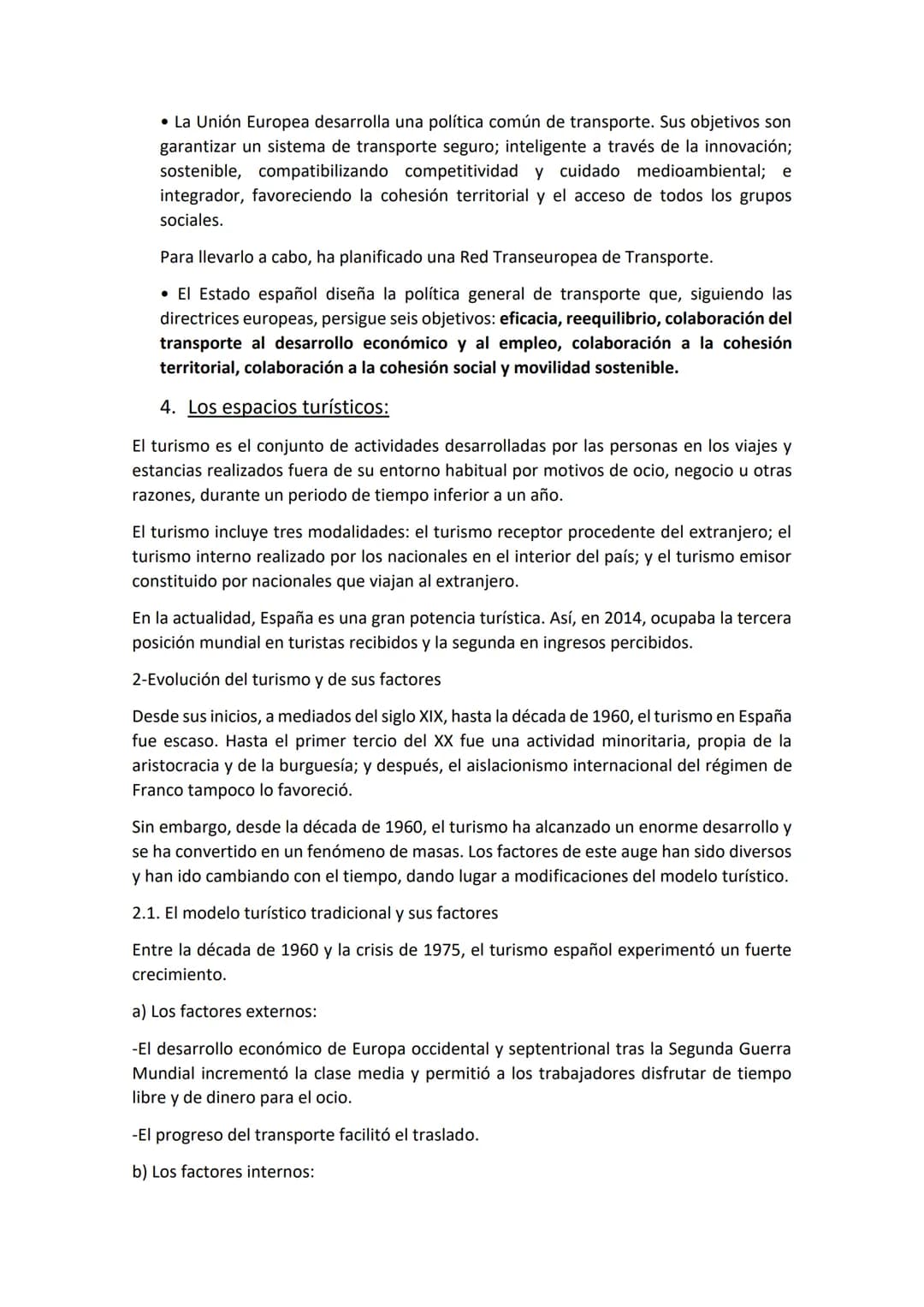 Tema 7
1. El proceso de tercializacion y la importancia del sector terciario
Los espacios terciarios albergan las actividades que prestan se