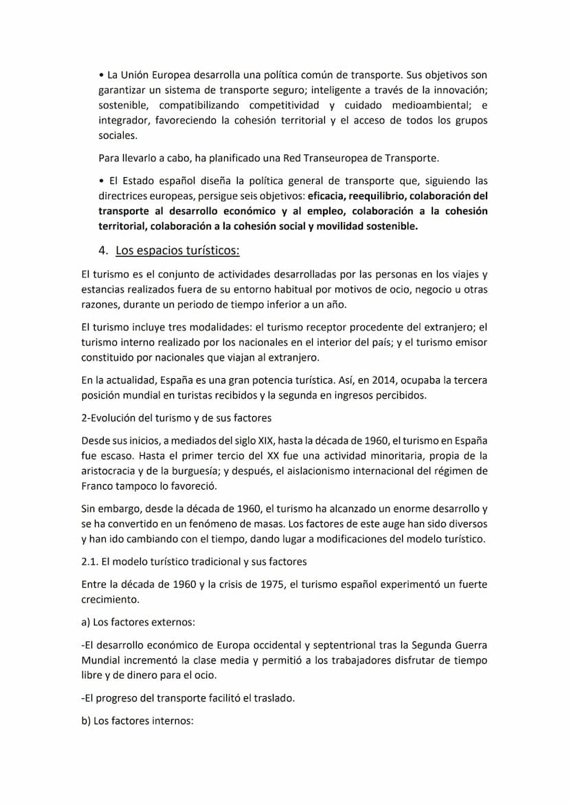 Tema 7
1. El proceso de tercializacion y la importancia del sector terciario
Los espacios terciarios albergan las actividades que prestan se