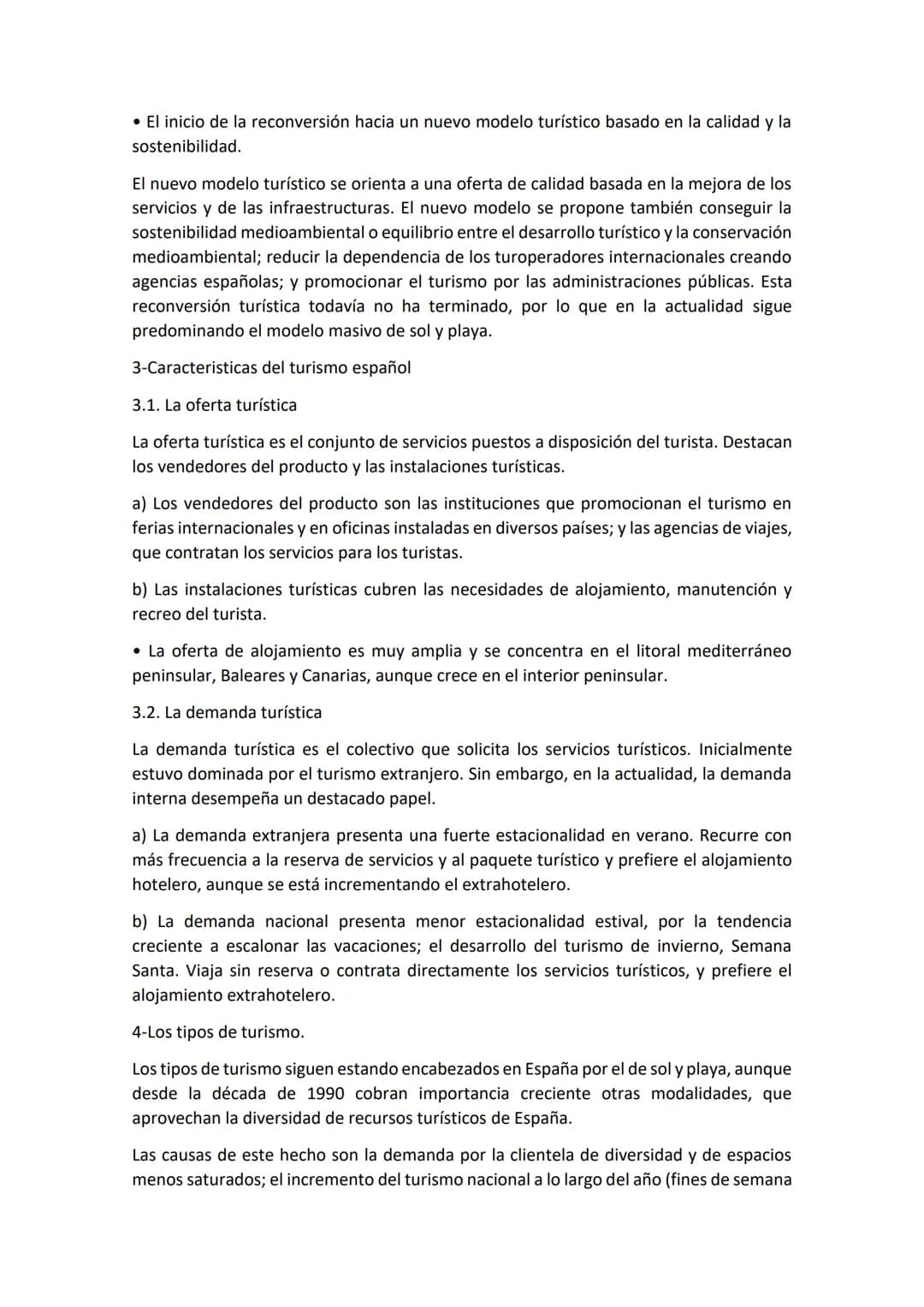 Tema 7
1. El proceso de tercializacion y la importancia del sector terciario
Los espacios terciarios albergan las actividades que prestan se