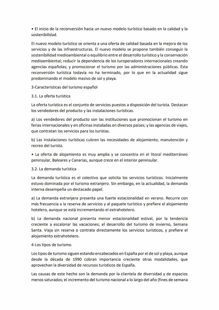Tema 7
1. El proceso de tercializacion y la importancia del sector terciario
Los espacios terciarios albergan las actividades que prestan se