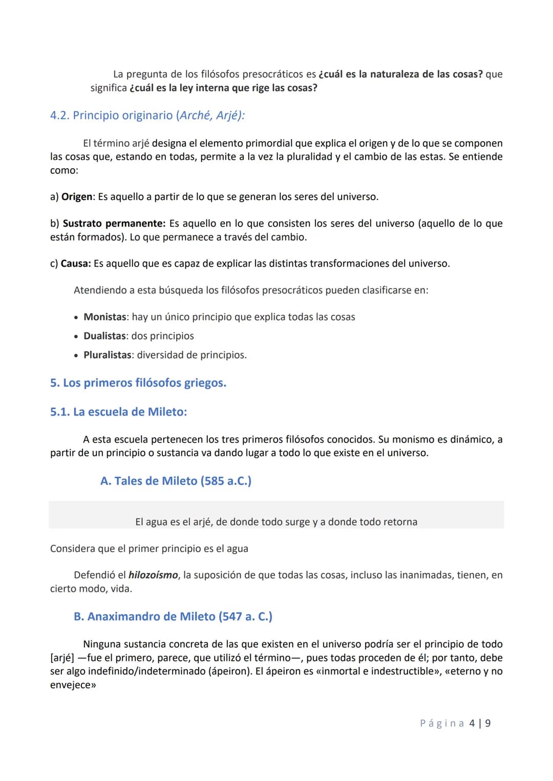  1. Factores que propiciaron la aparición de la filosofía:
La filosofía occidental se originó en el siglo VI a.C. en Grecia (o la Hélade, ta