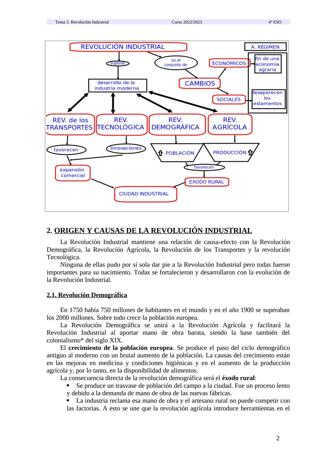 
<p>La Revolución Industrial es el conjunto de transformaciones económicas y sociales que tuvieron lugar en diversos países europeos desde e