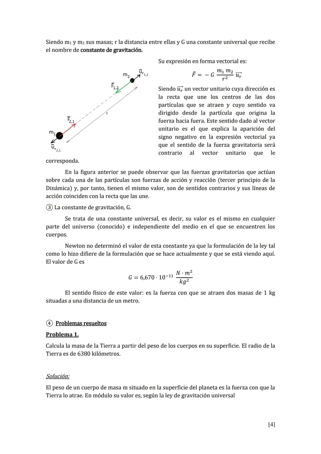 FÍSICA 2º BACHILLERATO
BLOQUE TEMÁTICO: INTERACCIÓN GRAVITATORIA
GRAVITACIÓN UNIVERSAL
1) Leyes de Kepler
2) Ley de la gravitación universal