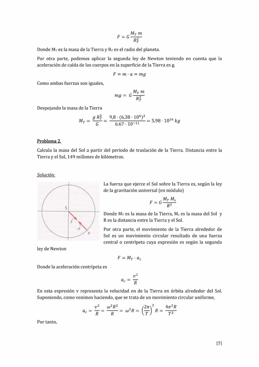 FÍSICA 2º BACHILLERATO
BLOQUE TEMÁTICO: INTERACCIÓN GRAVITATORIA
GRAVITACIÓN UNIVERSAL
1) Leyes de Kepler
2) Ley de la gravitación universal