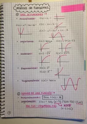 Know Funciones - Matemáticas 4 ESO thumbnail