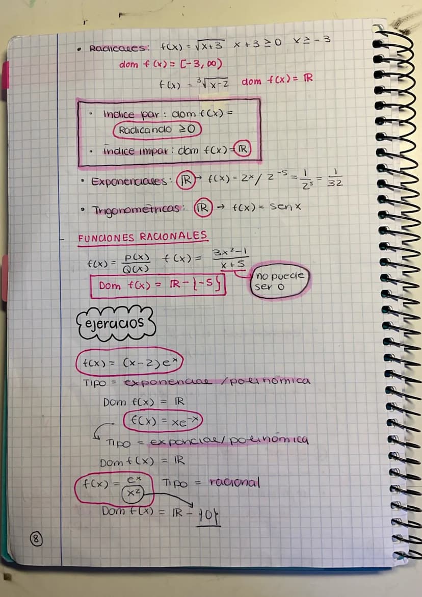 
<h2 id="typesoffunctions">Types of Functions</h2>
<h3 id="polynomials">Polynomials</h3>
<ul>
<li>f(x) = x² - 4x + 6</li>
<li>f(x) = 2x + 3<