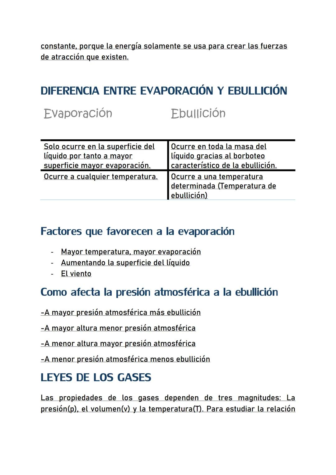 # LOS ESTADOS DE LA MATERIA

PROPIEDADES DE LOS TRES ESTADOS:

|           | Sólido | Líquido  | Gas      |
| :-------- | :----- | :------- 