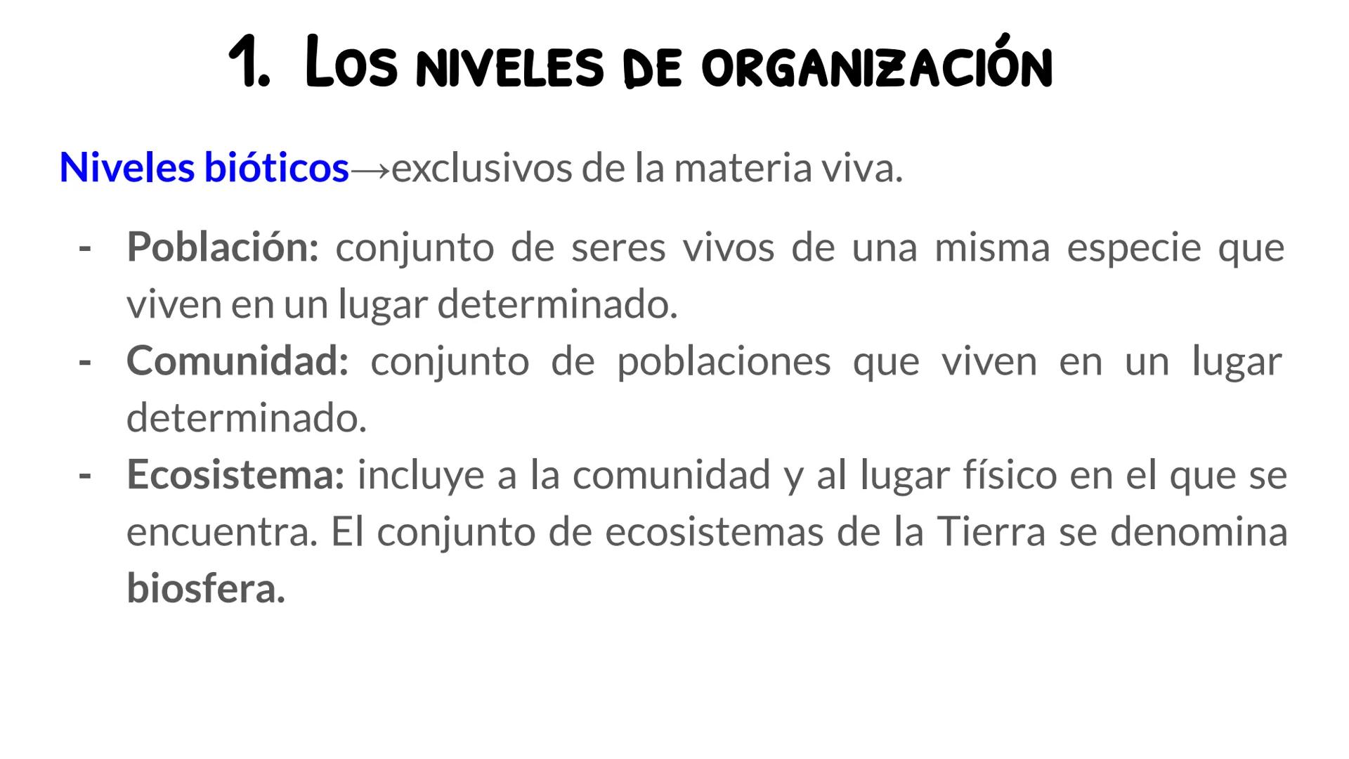 1.2 LA ORGANIZACIÓN
DEL CUERPO HUMANO:
MUCHO MÁS QUE
CÉLULAS

Biología y Geología
3º ESO # ÍNDICE

1. Los niveles de organización
2. La célu