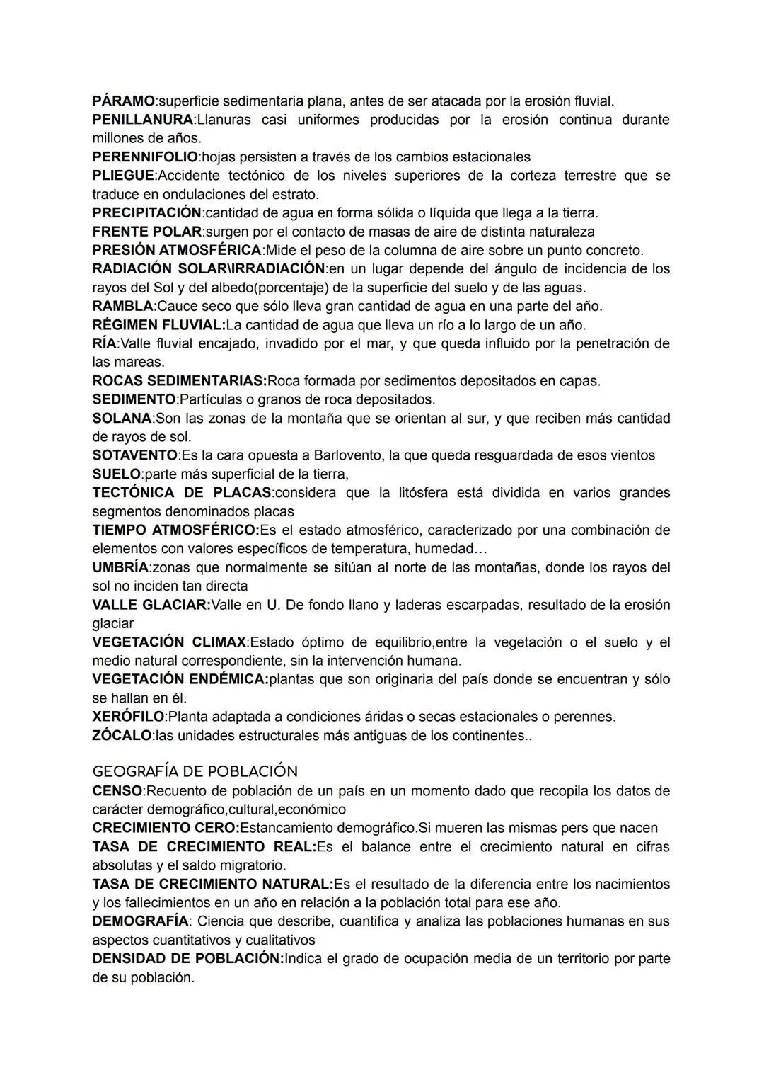 VOCABULARIO:
GEOGRAFÍA FÍSICA:
ALBUFERA:Lago de aguas someras(poco profundas)poco saladas separadas del mar por
una estrecha franja de tierr