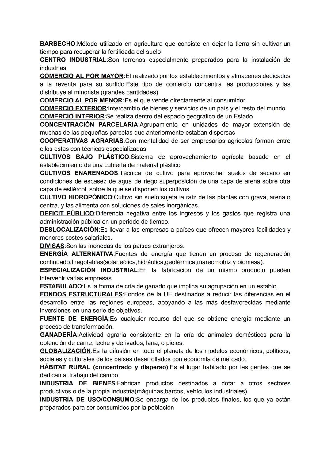 VOCABULARIO:
GEOGRAFÍA FÍSICA:
ALBUFERA:Lago de aguas someras(poco profundas)poco saladas separadas del mar por
una estrecha franja de tierr