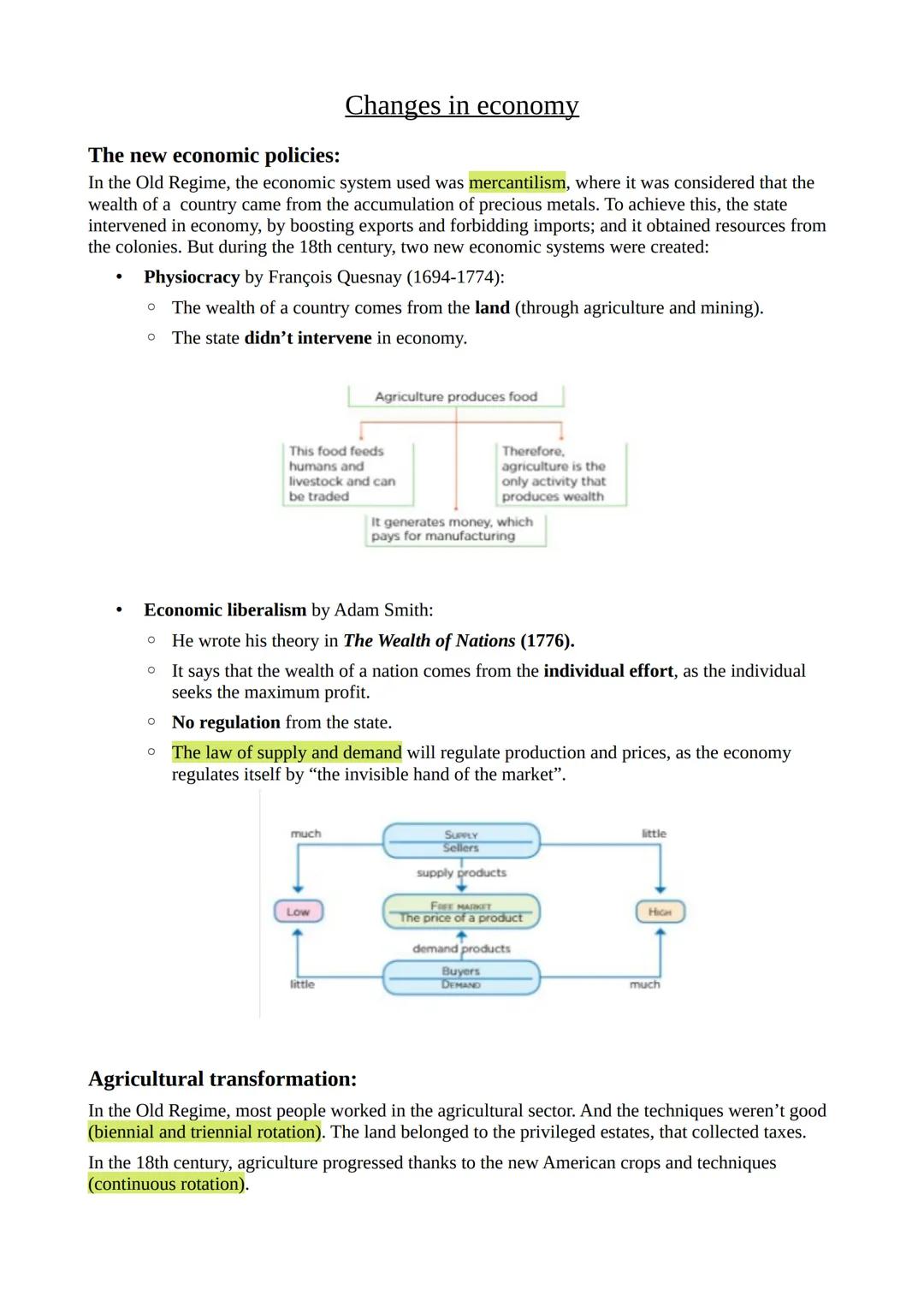 Colegio El Cantizal
Geografía e Historia
Unit 1:The 18th century, the Enlightenment
The Old Regime:
It is the term used to designate the per