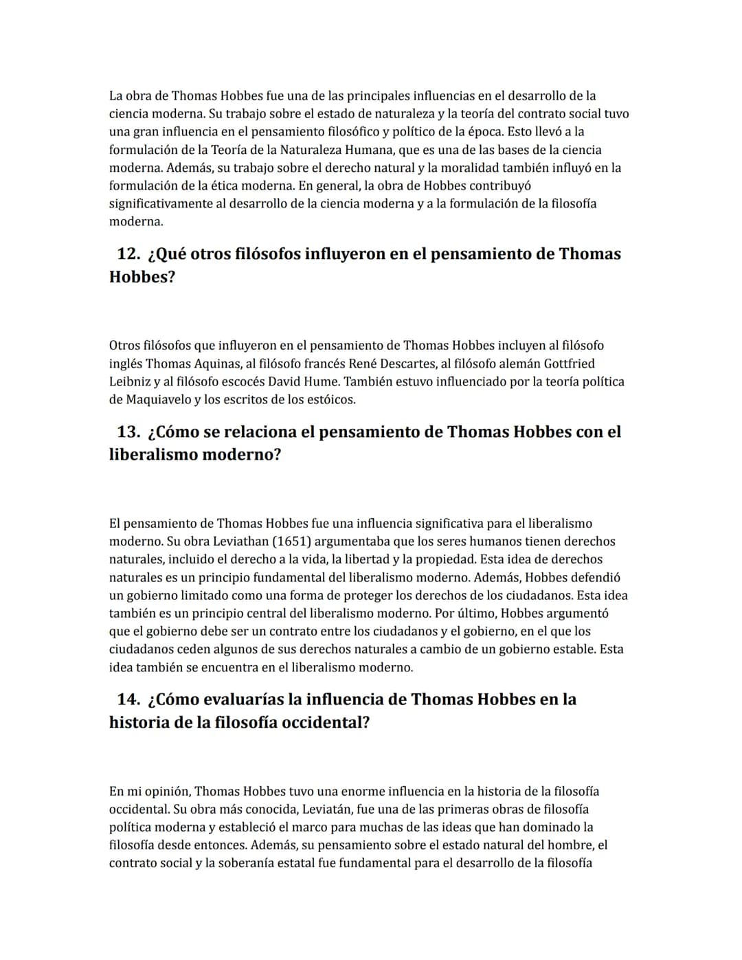 Ejercicio Thomas Hobbes
0. ¿Quién fue Thomas Hobbes?
Thomas Hobbes fue un filósofo inglés del siglo XVII. Fue uno de los principales exponen