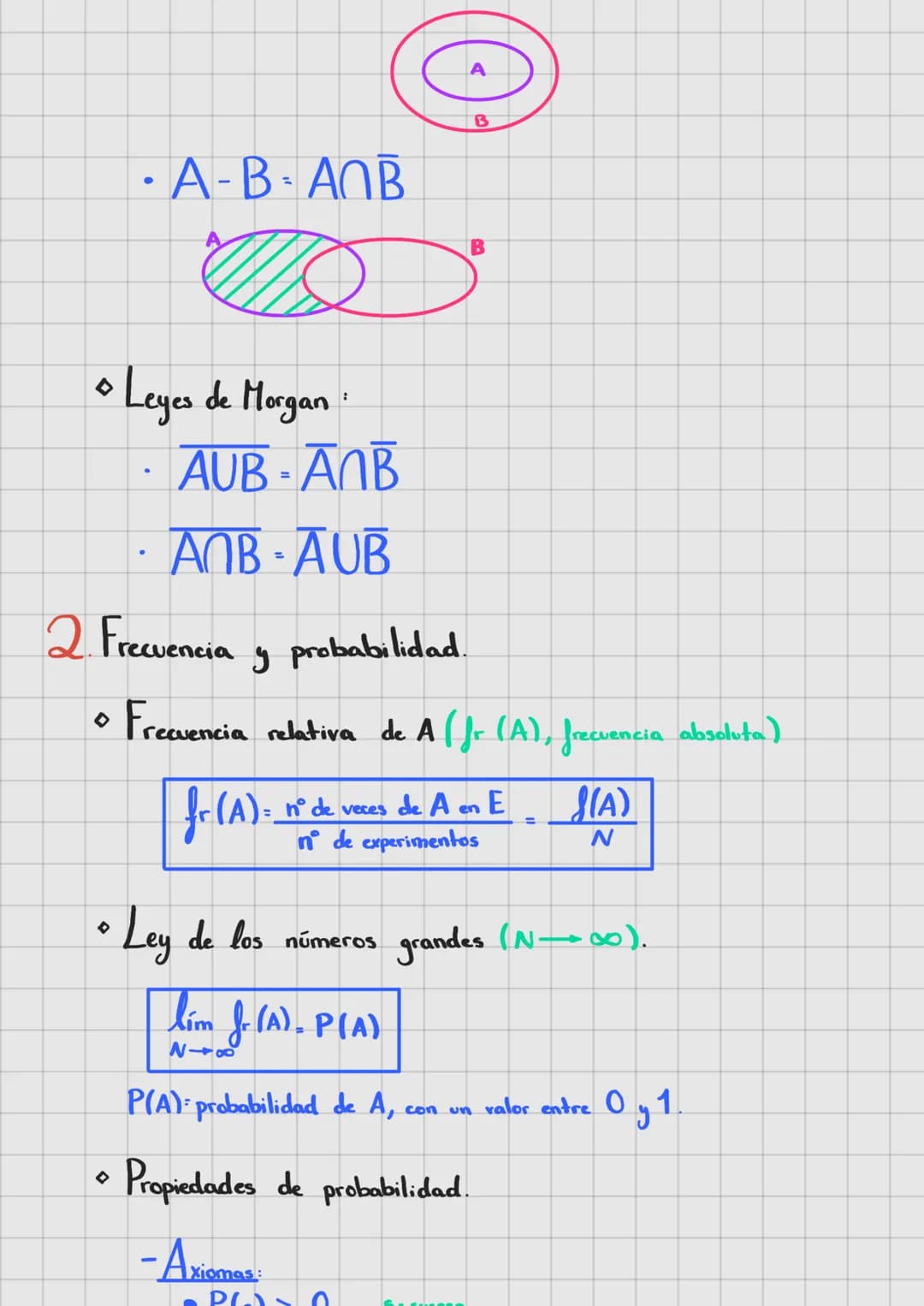 --- OCR Start ---
TEMA 13: Azar y Probabilidad
1. Experiencias aleatorias. Sucesos.
• Experimentos:
-Determinista: Experimento con
el result