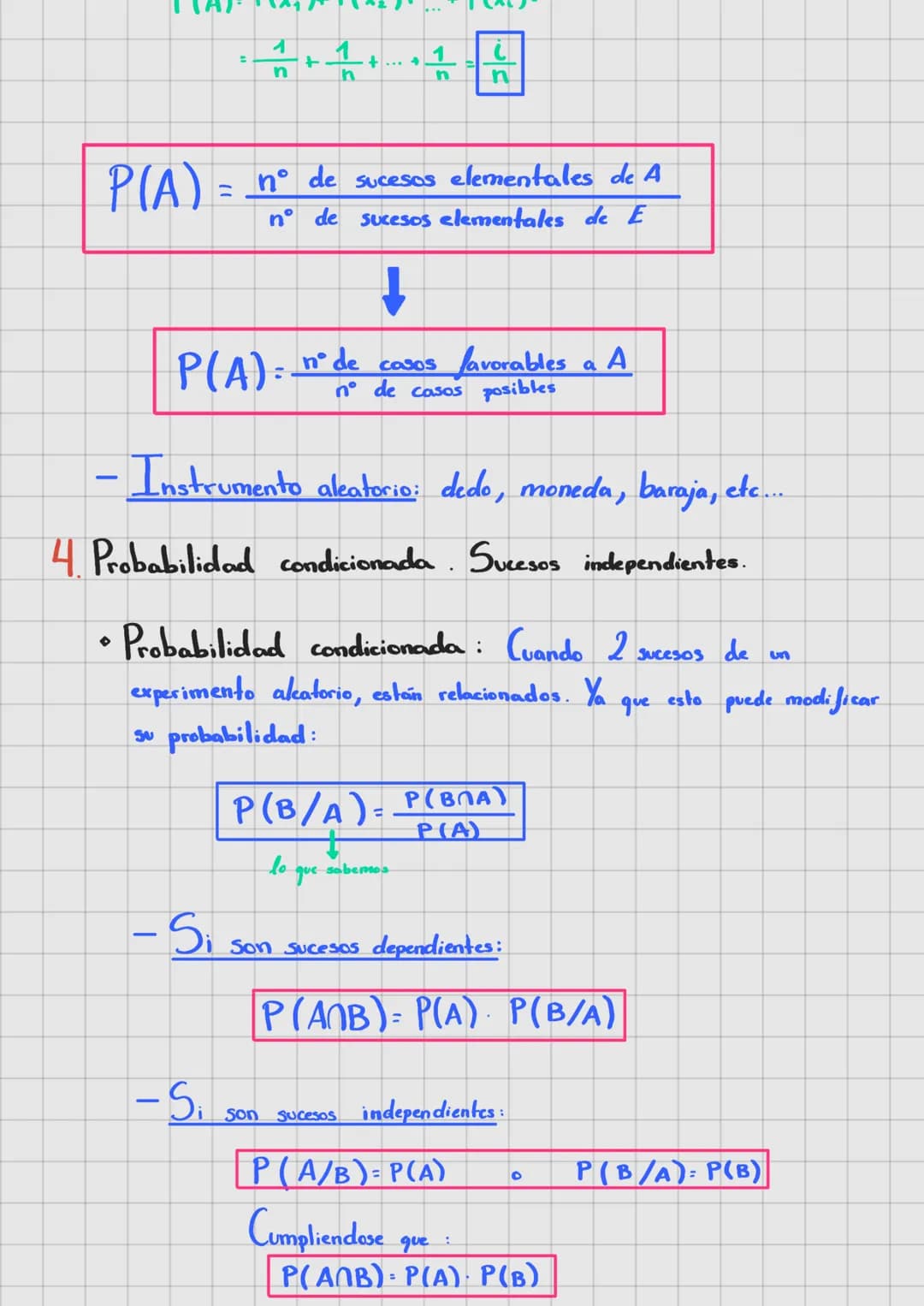 --- OCR Start ---
TEMA 13: Azar y Probabilidad
1. Experiencias aleatorias. Sucesos.
• Experimentos:
-Determinista: Experimento con
el result