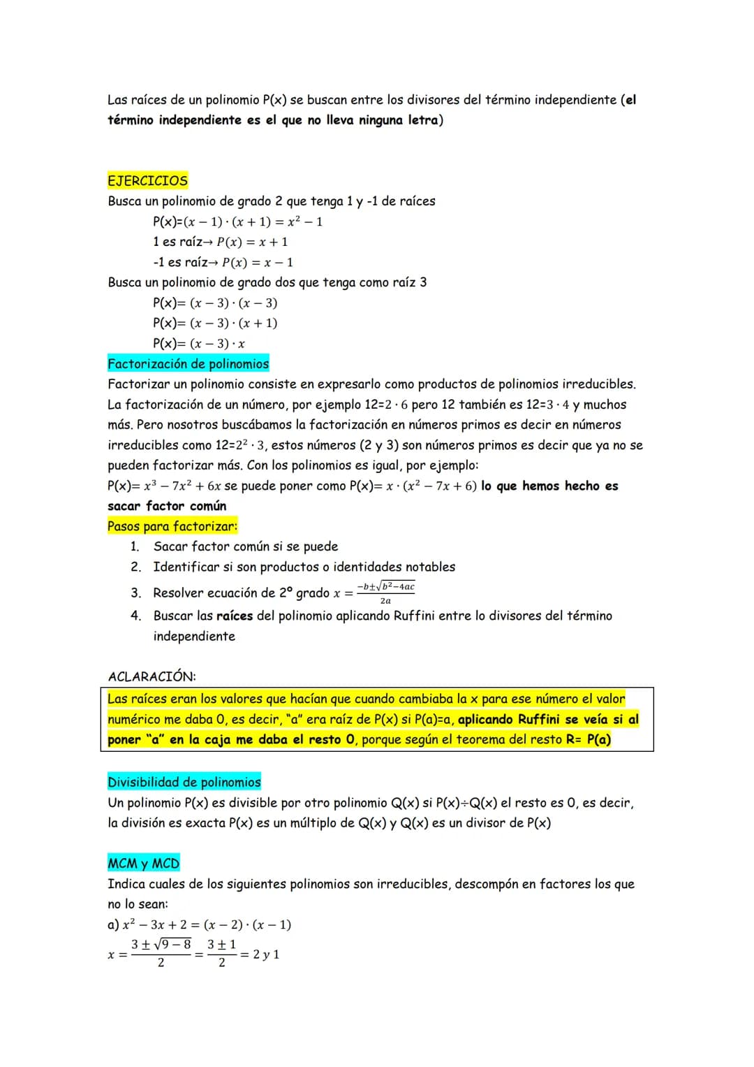 que incluyen
RACIONALES
números que
se pueden expresar
en forma de fracción
los números
ENTEROS
que incluyen
Tema 1: Números reales
LOS NÚME