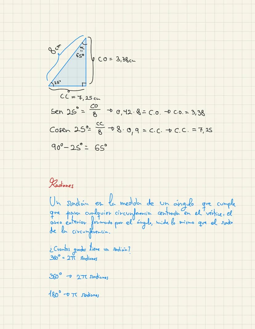 
<p>La trigonometría es una rama de las matemáticas que se encarga de estudiar las relaciones entre los ángulos y los lados de los triángulo