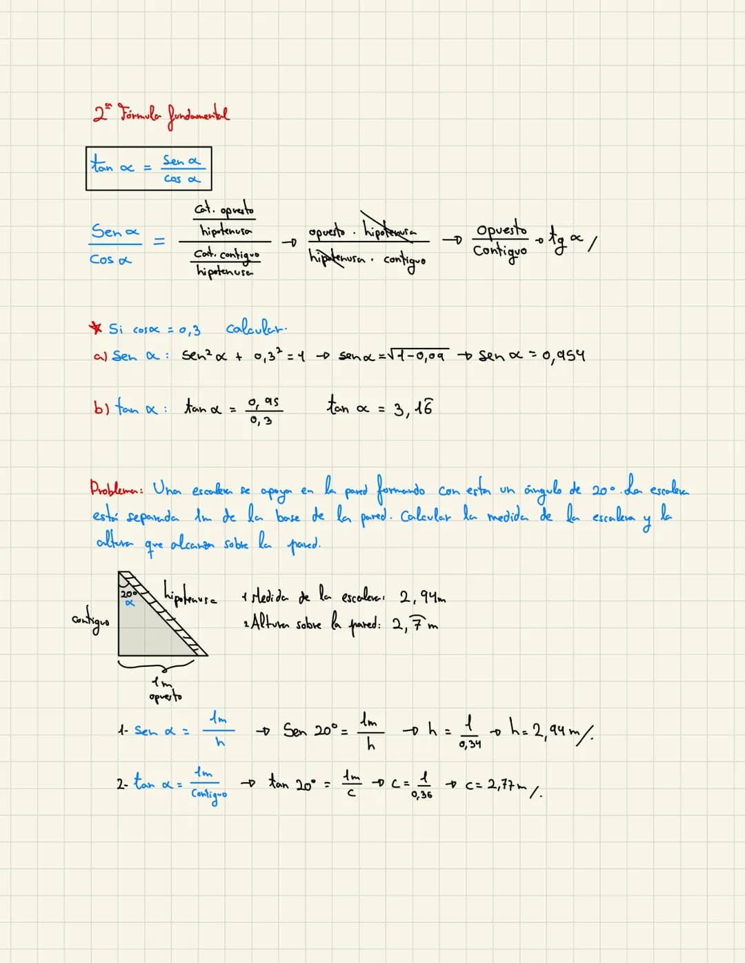 
<p>La trigonometría es una rama de las matemáticas que se encarga de estudiar las relaciones entre los ángulos y los lados de los triángulo