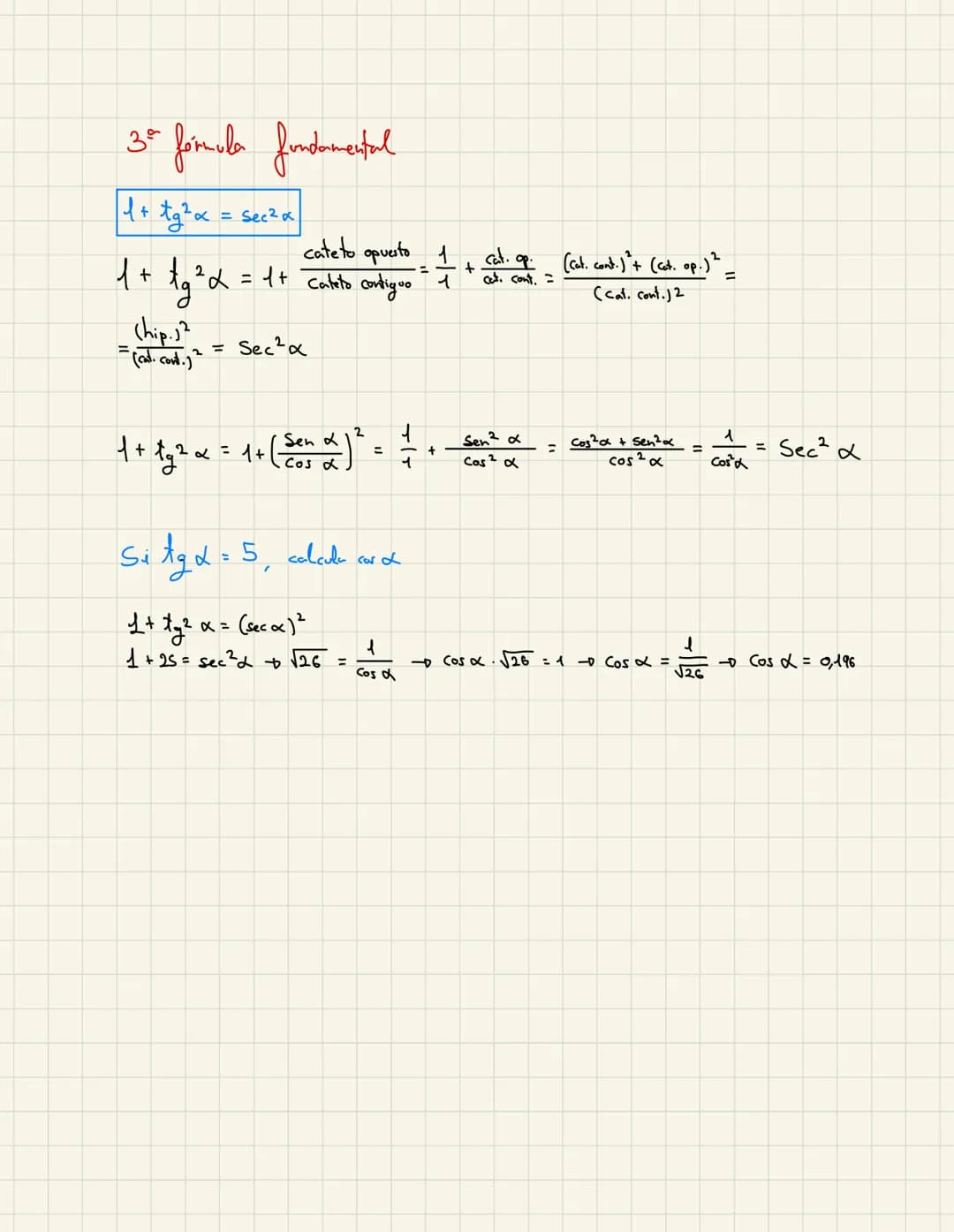 
<p>La trigonometría es una rama de las matemáticas que se encarga de estudiar las relaciones entre los ángulos y los lados de los triángulo