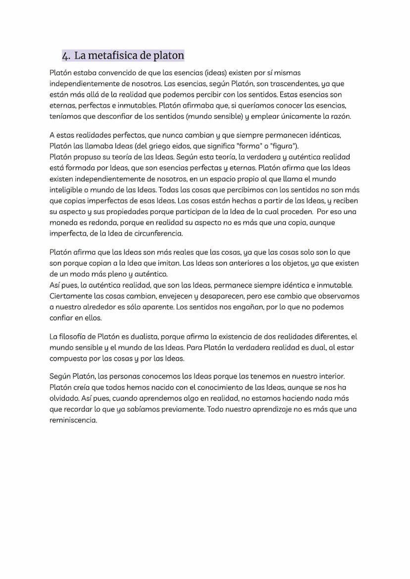 1. ¿Materia o espíritu?
Los materialistas afirman que todo lo que existe es material. Tales, Anaxímenes y
atomistas.
Los idealistas consider