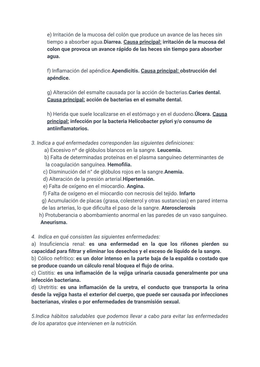 Ficha 3: APARATO DIGESTIVO, RESPIRATORIO, CIRCULATORIO Y EXCRETOR
1. ¿Cuáles son los aparatos implicados en realizar la función de nutrición