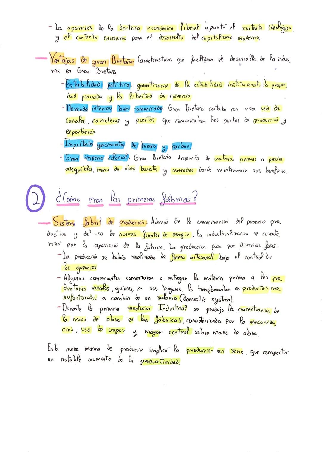 # Tema 3: La Industrialización

① Estimulación de la Industrialización.

El proceso de industrialización es el conjunto de transformaciones 