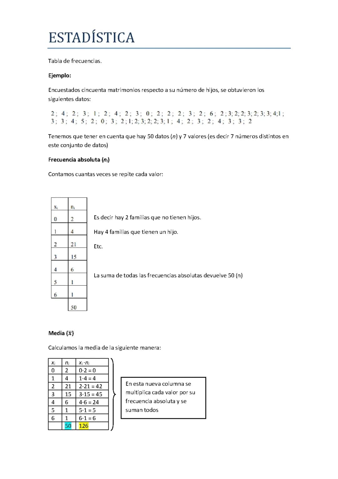 Estadística