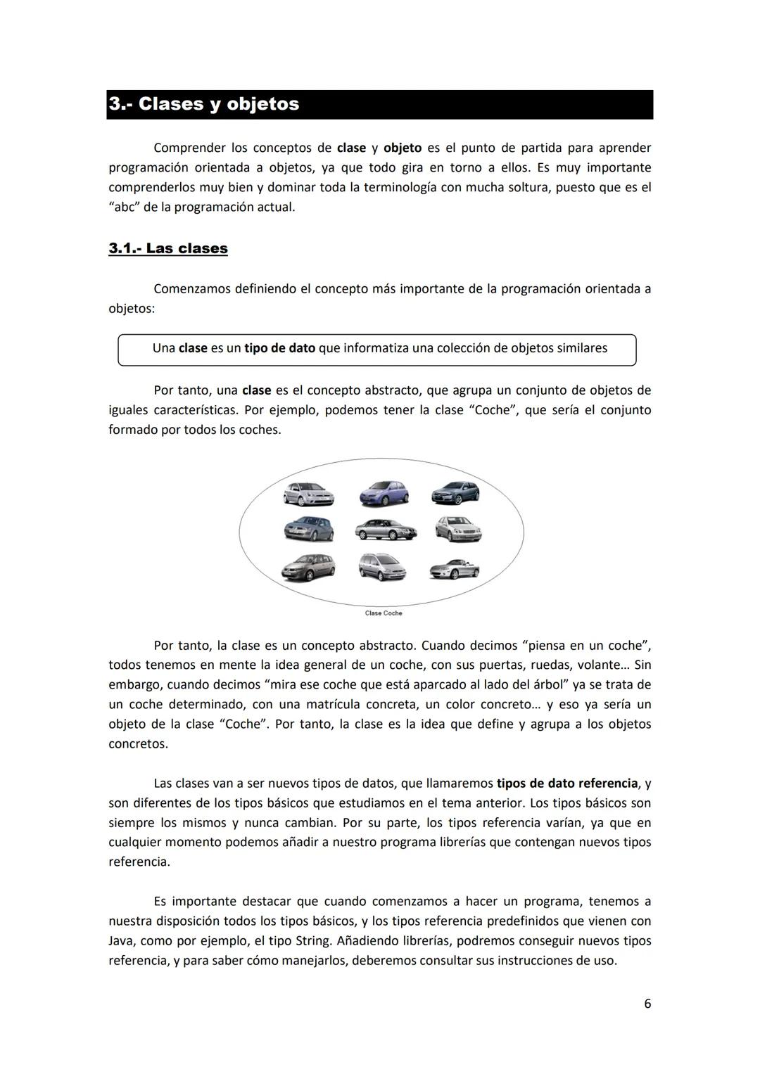 Fundamentos de
Programación
Tema 2: La programación
orientada a objetos
Contenidos
1.- Introducción
2.- La programación orientada a objetos.