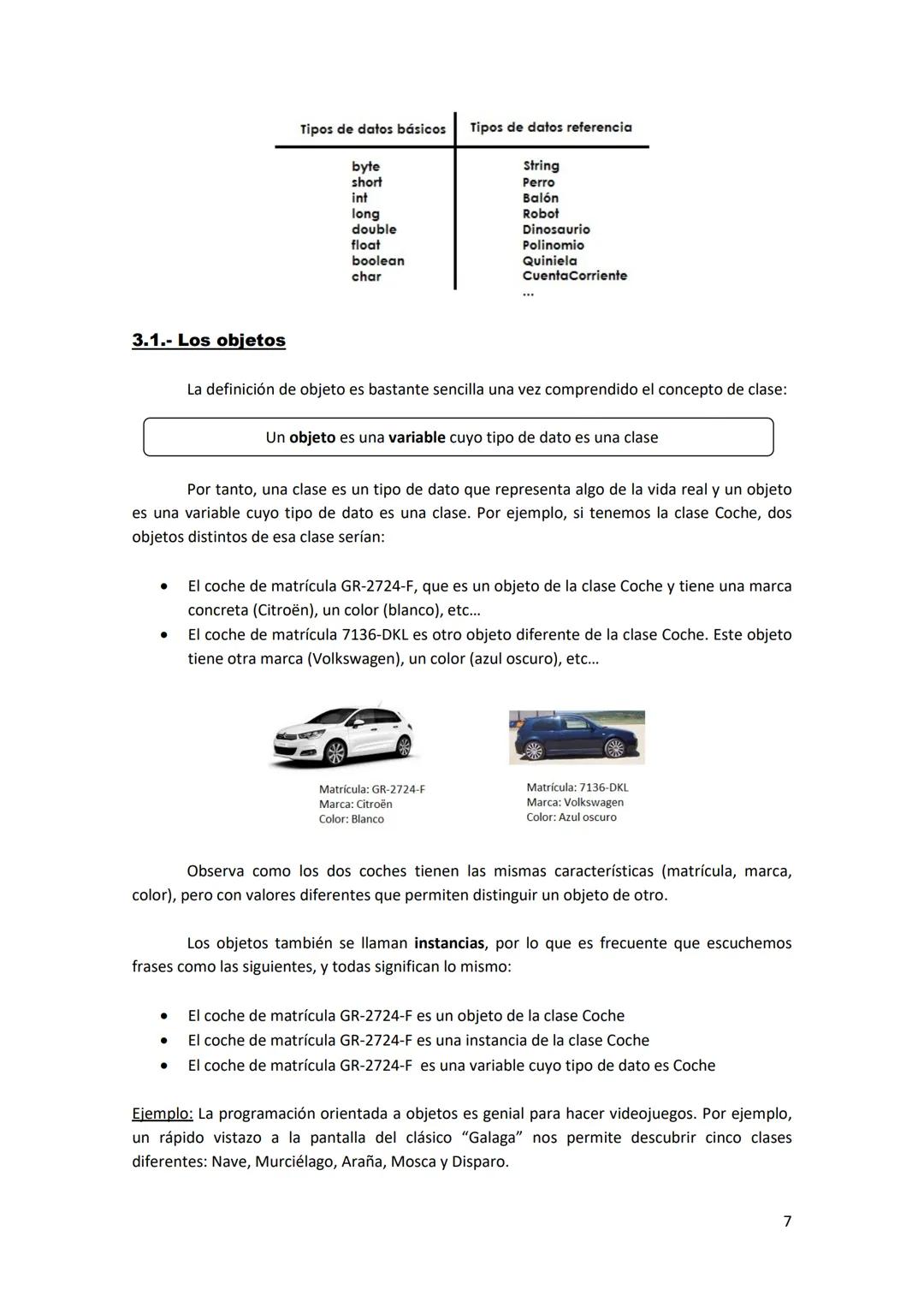 Fundamentos de
Programación
Tema 2: La programación
orientada a objetos
Contenidos
1.- Introducción
2.- La programación orientada a objetos.