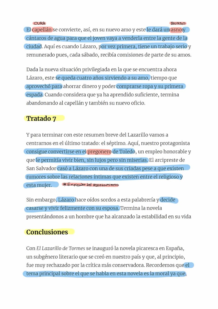 Lazarillo de tormes
Esta novela se incluye dentro del género de la picaresca y nos relata la
vida de un joven de Salamanca que, debido a su 