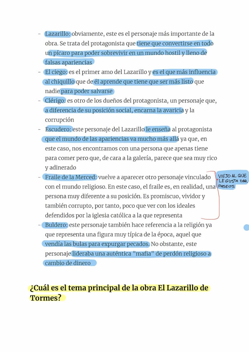 Lazarillo de tormes
Esta novela se incluye dentro del género de la picaresca y nos relata la
vida de un joven de Salamanca que, debido a su 