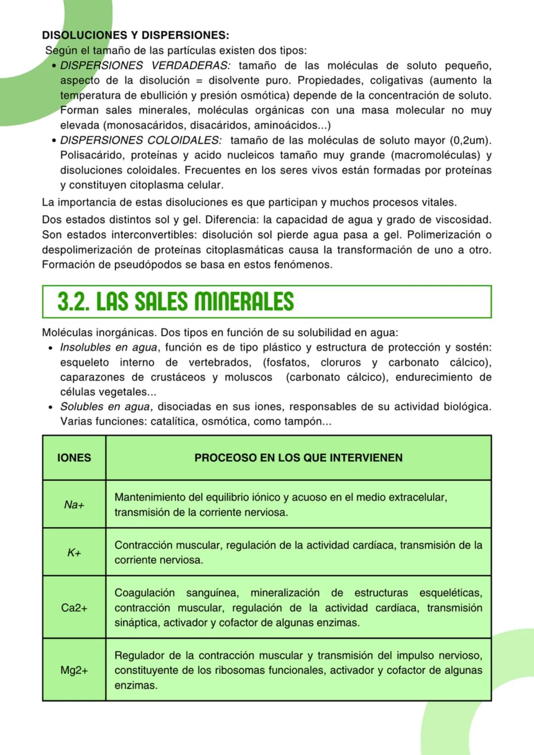 # Tema : 1

# BIOELEMENTOS

## 1.BIOELEMENTOS

Son las moléculas que constituyen los seres vivos, son unos 70 elementos llamados bioelemento