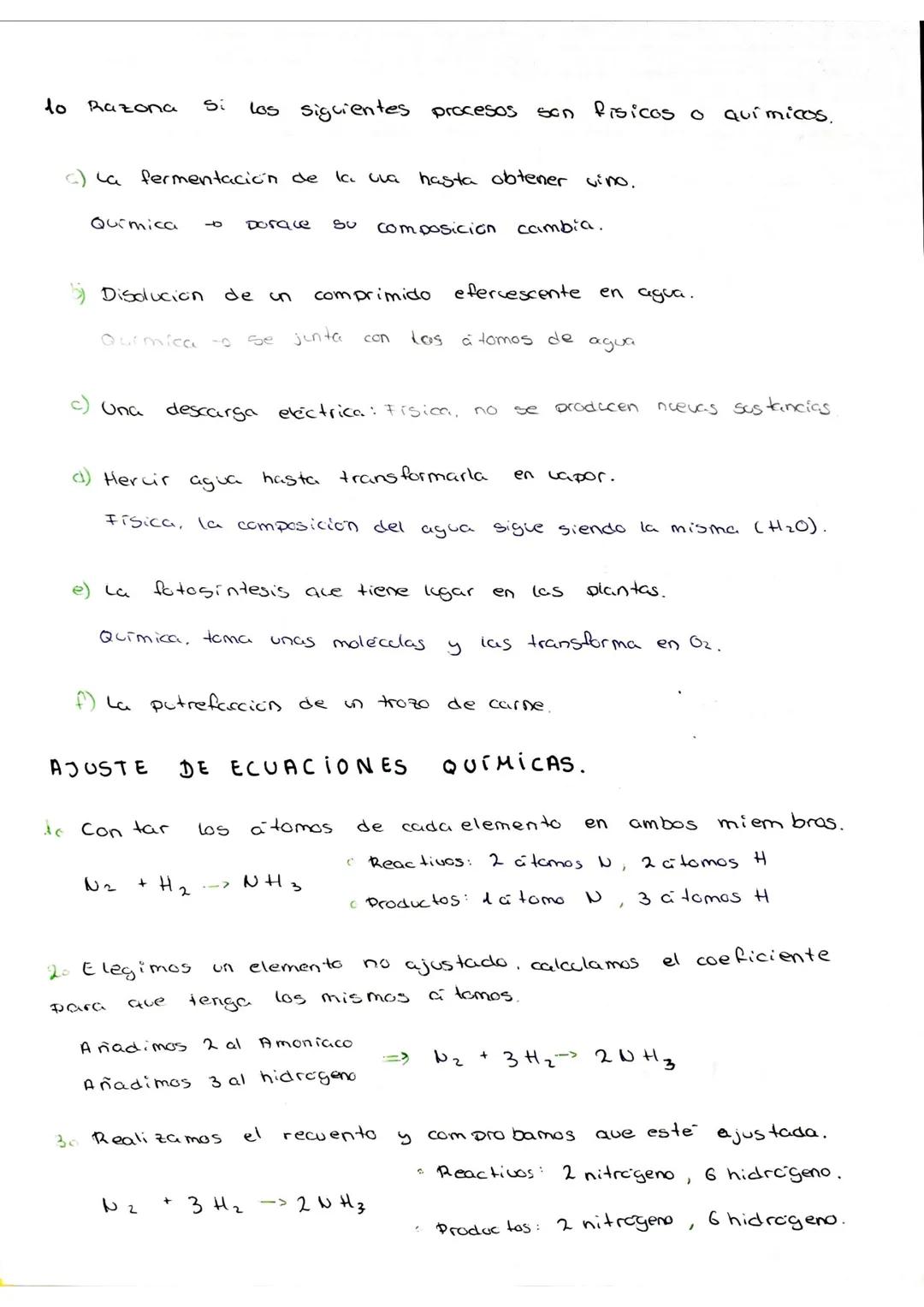 - REACCIONES QUÍMICAS -

- Una reaccicn quimica es cn proceso por el que una
o varias sustancias llamadas reactivos, se transforman
en otras