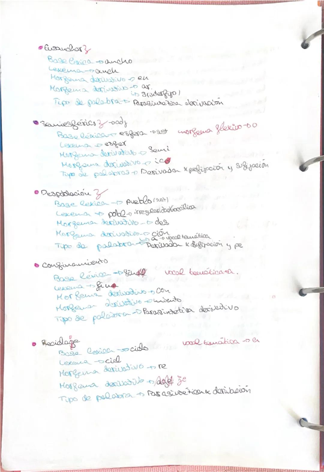 LENGUR 6.1

Lengua-conteniden

Reflexión linguistica
- Horgologia
  - Sustantivos
  -sdretivos
  -Determinantes y pronombres
  -verbos
  -Ad