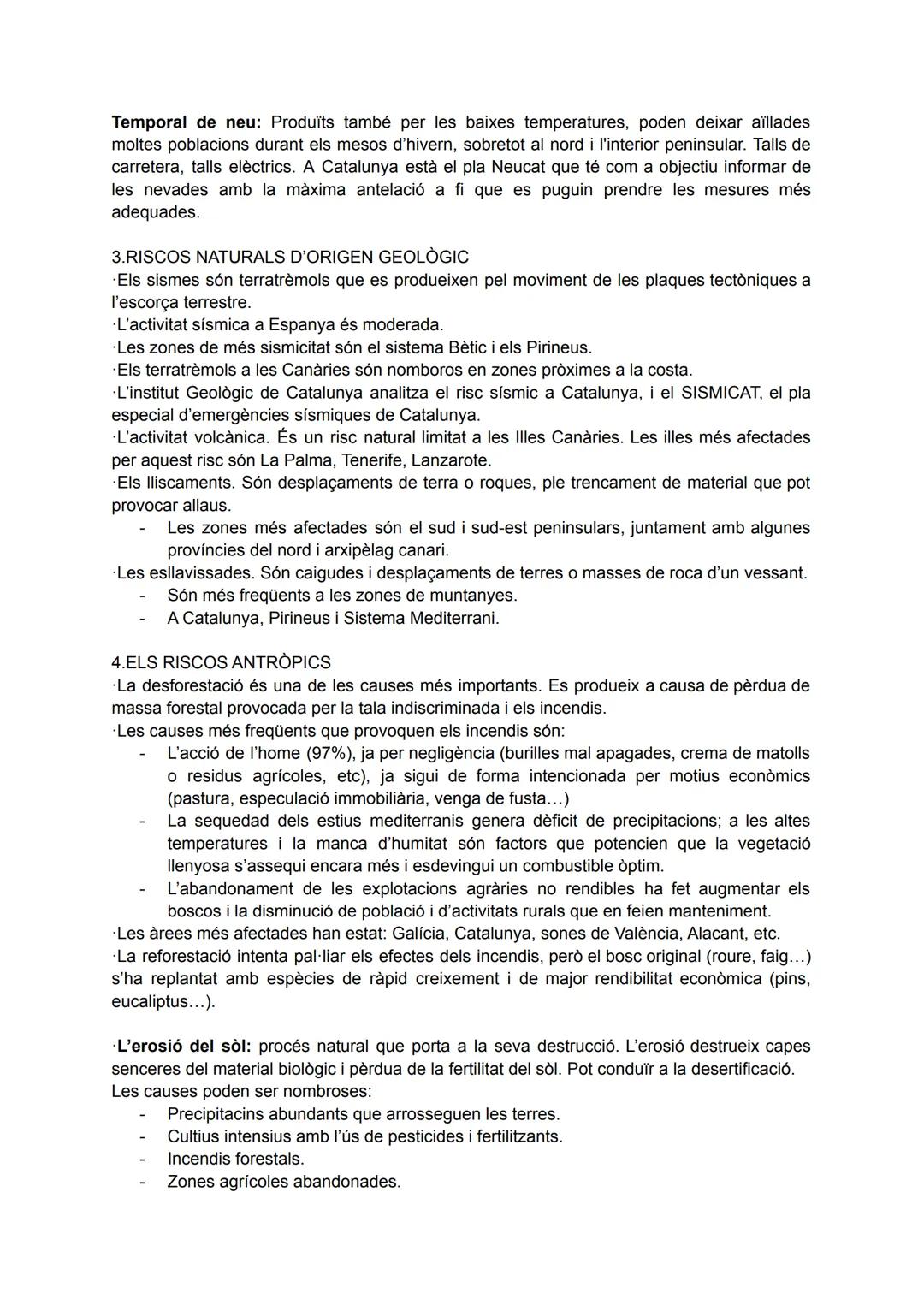 RISCOS AMBIENTALS I ENERGÈTICS
1.EL MEDI I ELS RISCOS AMBIENTALS
El medi és dinàmic, evoluciona constantment a un ritme lent.
Però hi ha fen