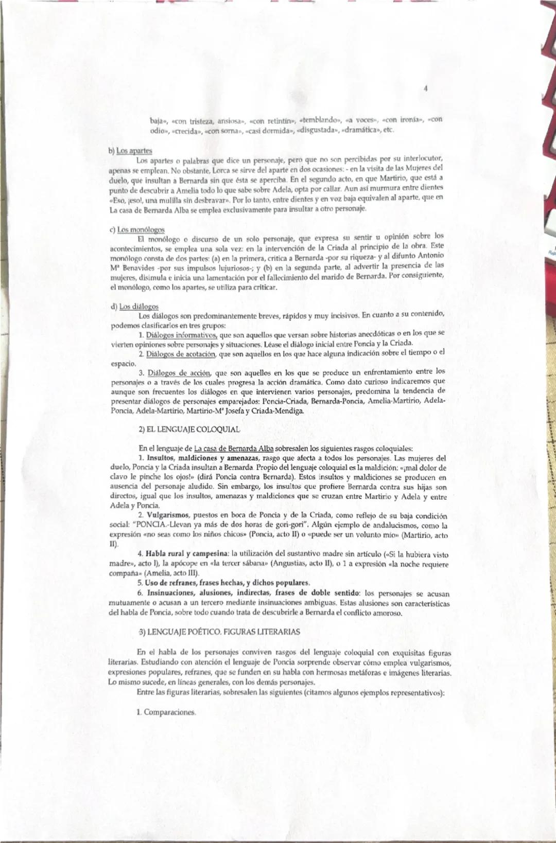 1
Guía de lectura de LA CASA DE BERNARDA ALBA, ED. Daimon
[selección]
1. Presentación. El título de la obra
La casa de Bernarda Alba fue la 
