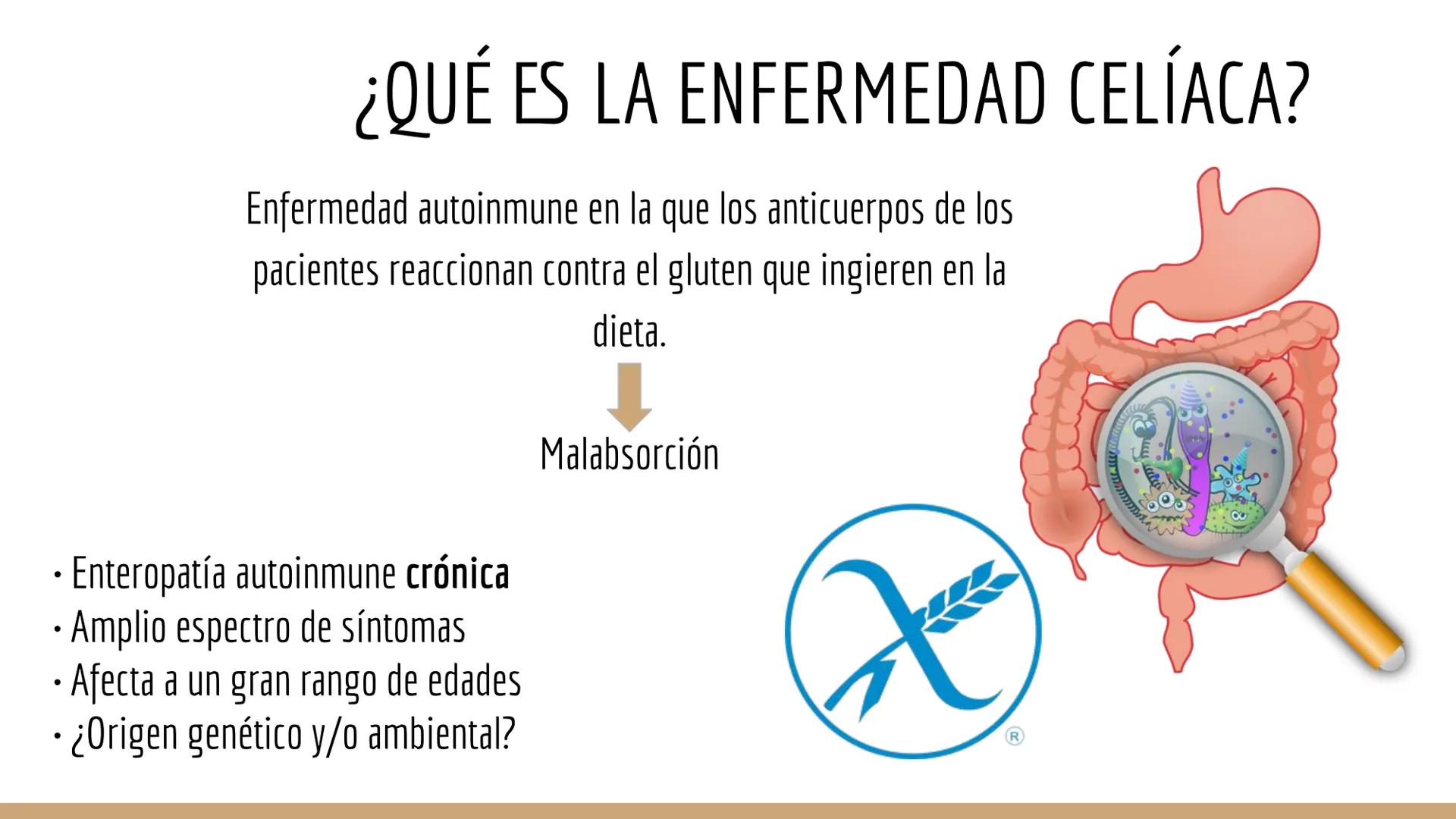 CELIAQUÍA ÍNDICE
1. ¿Qué es la enfermedad celíaca?
2. Diagnóstico de la EC
3. Incidencia
4. Síntomas, factores ambientales y epidemiología
5