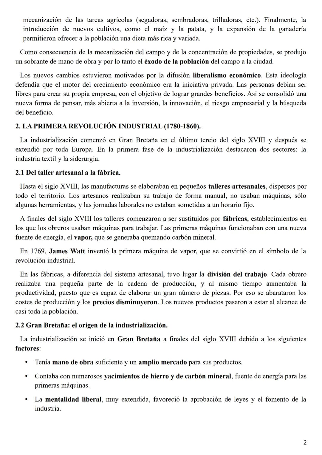
<p>Entre 1780 y 1850 se produjo, en Gran Bretaña, en parte de Europa y en EEUU, una transformación radical de los sistemas de producción de
