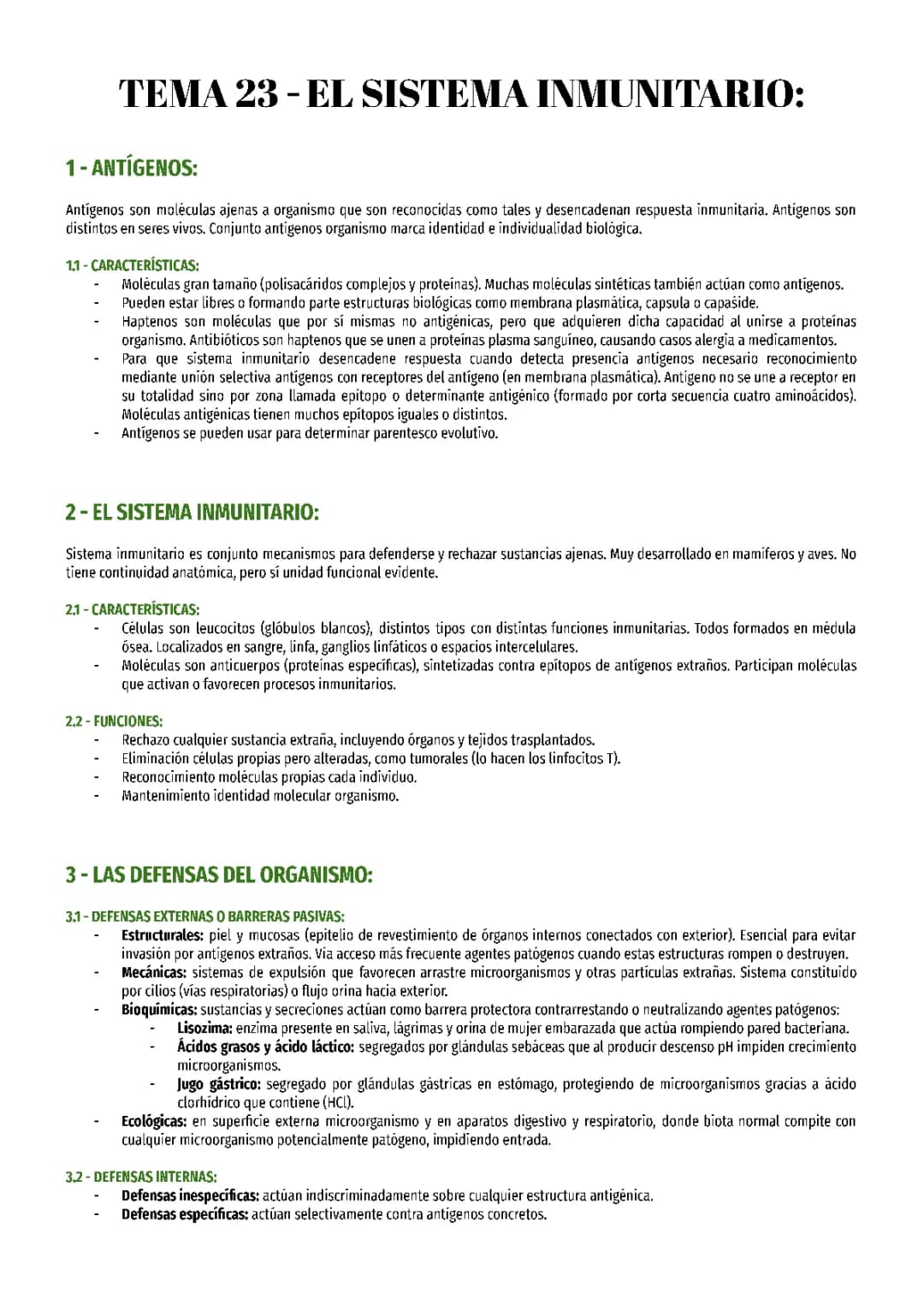 Tema 23 Bio