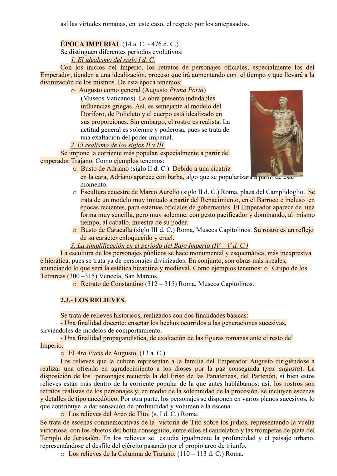 # EL ARTE ROMANO

## INTRODUCCIÓN
Durante mucho tiempo se ha venido considerando el arte romano como una copia del griego,
incluso como una 