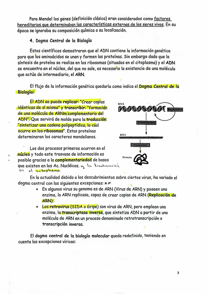 # TEMA 7. GENÉTICA MOLECULAR I.

1. GENÉTICA MOLECULAR
2. NATURALEZA DEL MATERIAL GENÉTICO
2.1. Concepto clásico y molecular de gen
3. DOGMA