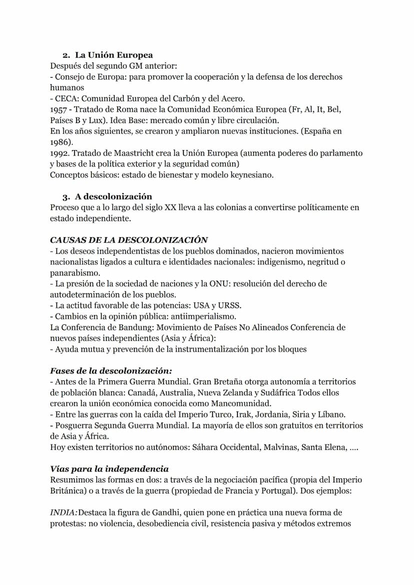 Tema 12
La Guerra Fría y el Mundo Actual
1. Guerra fría
La Guerra fría define el sistema de relaciones internacionales existente entre 1945 