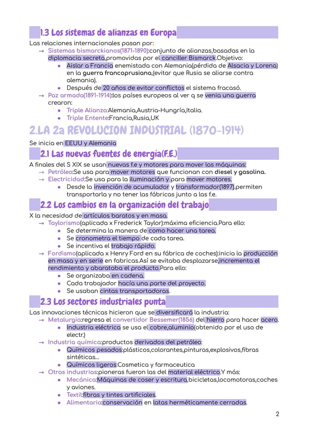 El Imperialismo y la WWI
1.POLÍTICA Y RELACIONES INTERNACIONALES
1.1 Los sistemas políticos
Entre 1870 y 1914 existieron:
→ Sistemas parlame
