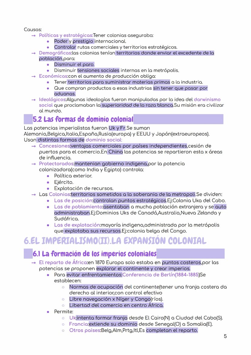 El Imperialismo y la WWI
1.POLÍTICA Y RELACIONES INTERNACIONALES
1.1 Los sistemas políticos
Entre 1870 y 1914 existieron:
→ Sistemas parlame