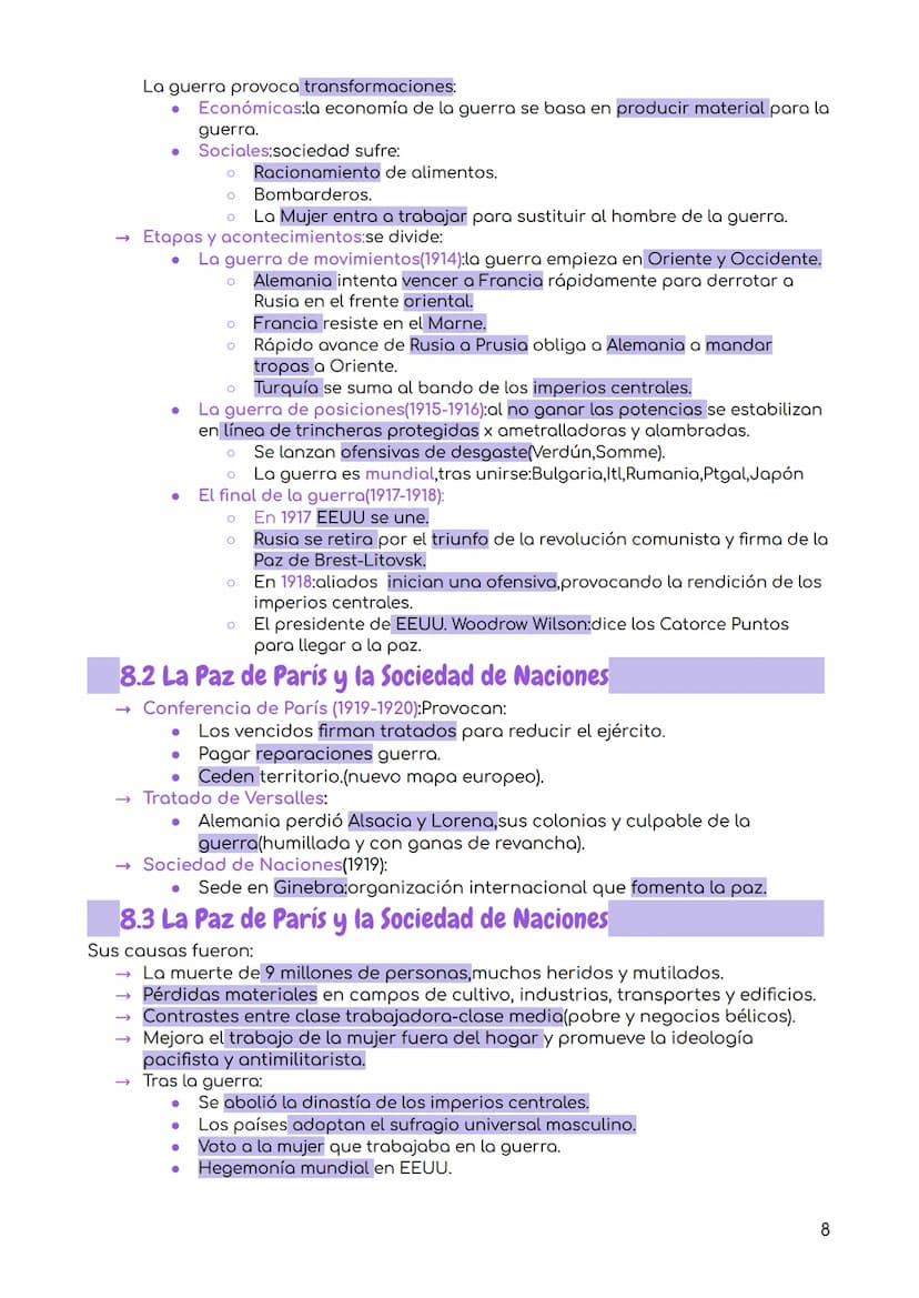 El Imperialismo y la WWI
1.POLÍTICA Y RELACIONES INTERNACIONALES
1.1 Los sistemas políticos
Entre 1870 y 1914 existieron:
→ Sistemas parlame